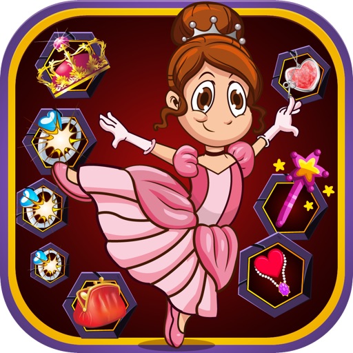 Enchanted Princess Mania - A Girly Matching Puzzle Game Icon