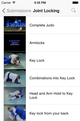 Submissions - Mike Swain Complete Judo screenshot 2