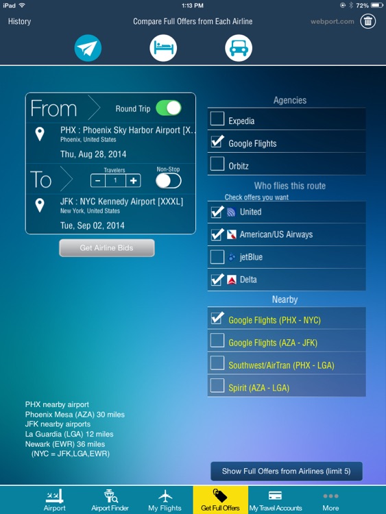 Phoenix Airport + Flight Tracker HD screenshot-3