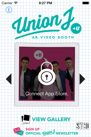 Union J +U AR Video Booth screenshot 3