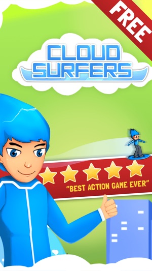 Cloud Surfers Adventure Racing Game For Kids FREE(圖1)-速報App