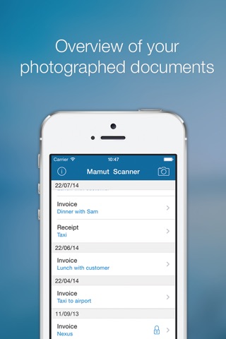Mamut Mobile Scanner screenshot 2