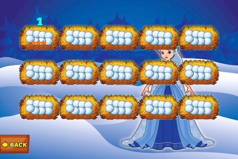 Ice Princess Story - Snow Ball Drop Strategy Game Free screenshot 2