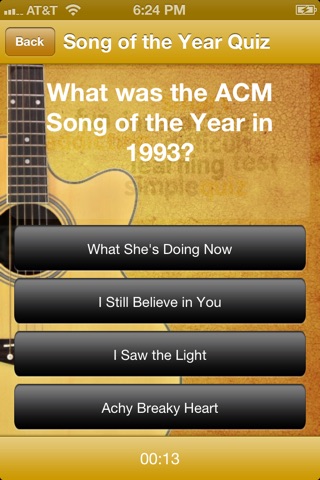 Country Music Trivia Quiz & News screenshot 3