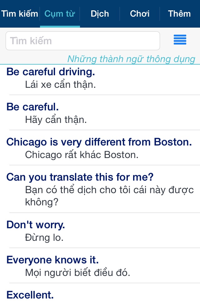 Từ Điển Anh Việt: English Vietnamese Dictionary screenshot 3