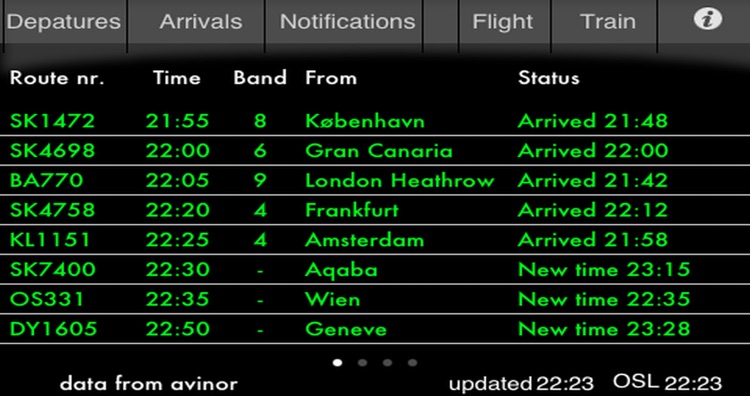 Flightboard