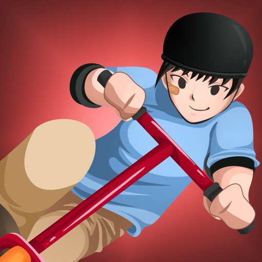A Scooter Hero - Turbo Skyline Game icon