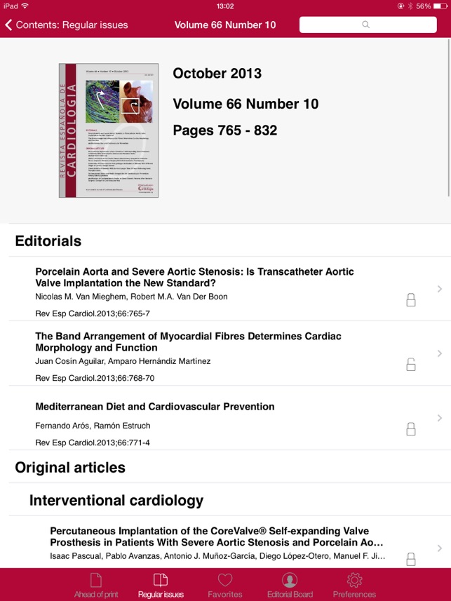 Revista Española de Cardiología (English Edition)(圖1)-速報App