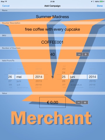 VoucherThing for Merchants screenshot 2