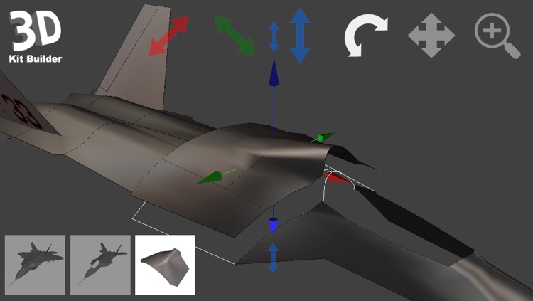 3D Kit Builder (Fighter Jet)