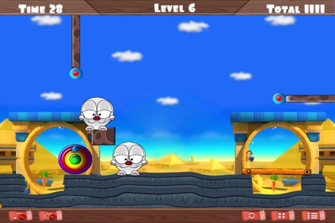 Rabbit Circus Rope Connect - Cute Bunny Carrots Collecting Craze FREE by Pink Panther screenshot 4