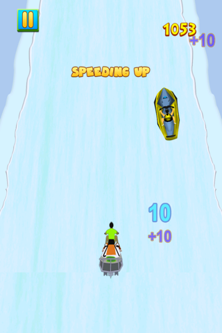 Heavy Snow Mobile Jammin Extreme - Amazing Frozen Ice Winter Sport Racing Game screenshot 4