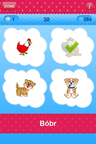iPlay Polish: Kids Discover the World - children learn to speak a language through play activities: fun quizzes, flash card games, vocabulary letter spelling blocks and alphabet puzzles screenshot 3