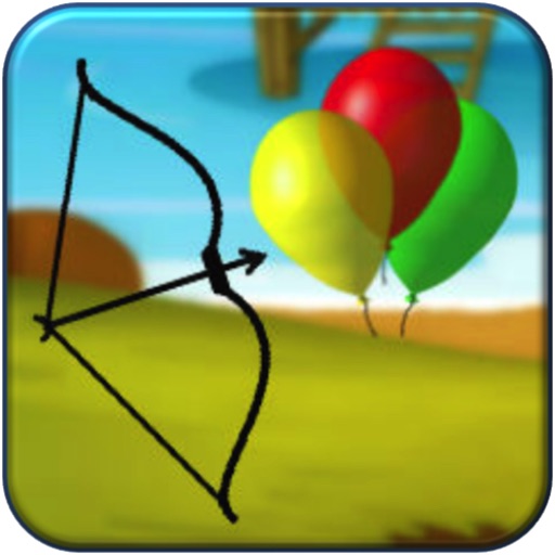 Balloon Bow & Arrow Icon