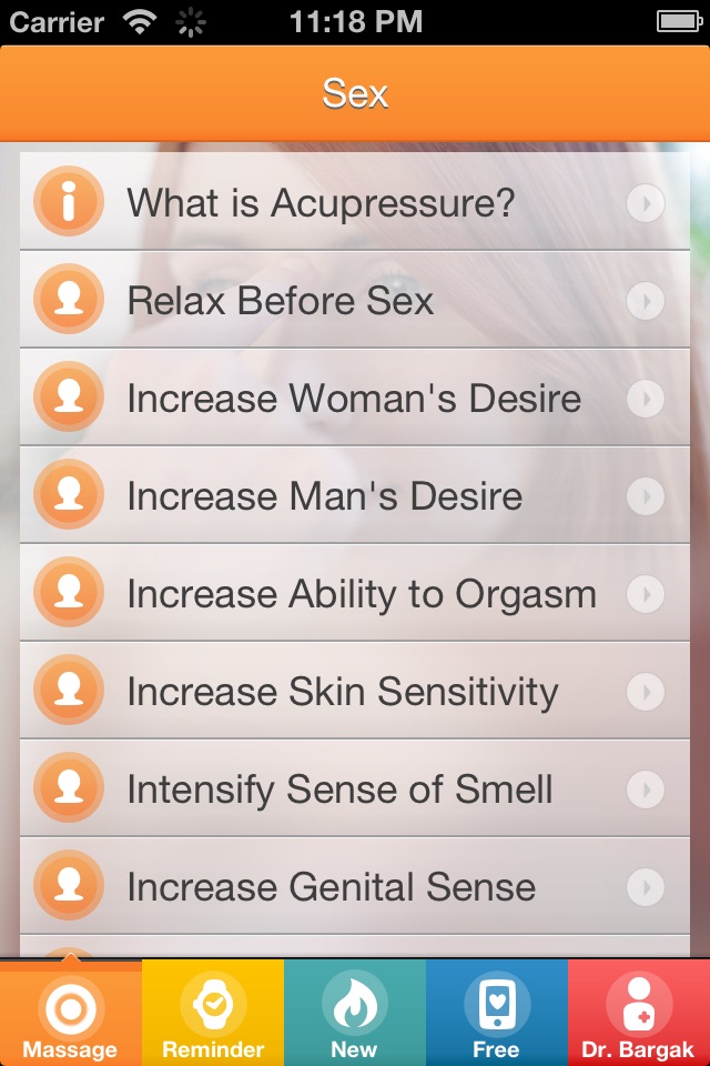 Best Sex with Chinese Massage Points - FREE Acupressure Trainer for Women and Men screenshot 3