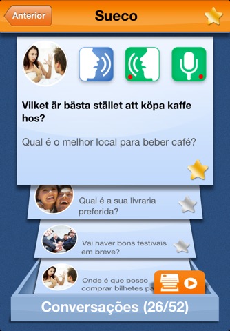 iSpeak Swedish: Interactive conversation course - learn to speak with vocabulary audio lessons, intensive grammar exercises and test quizzes screenshot 2
