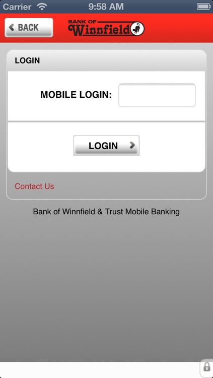 Bank of Winnfield Mobile Banking