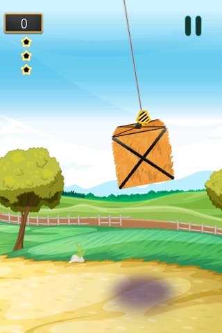 A Farm Hay Bail Stack - Building Fun Hay Towers FREE screenshot 2