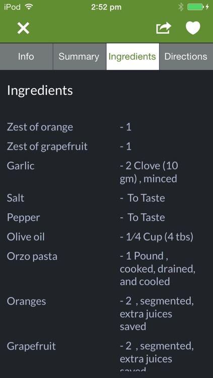 Italian Recipes by Fawesome.tv screenshot-3