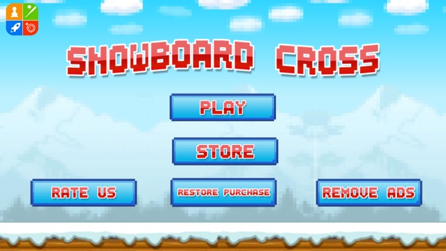 Pixel Snowboard Cross : Trials(圖3)-速報App