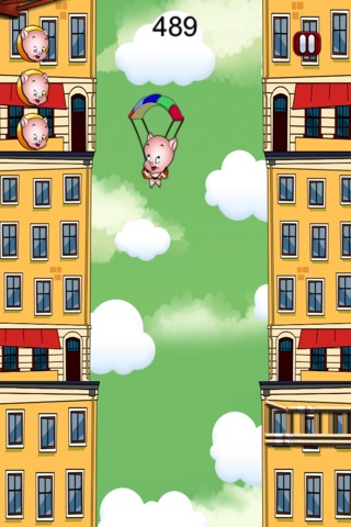 Crazy Parachute Pig Rescue screenshot 3