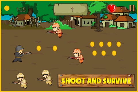 Armed Warfare Soldier Run - Enemy Wave Destruction Force screenshot 2