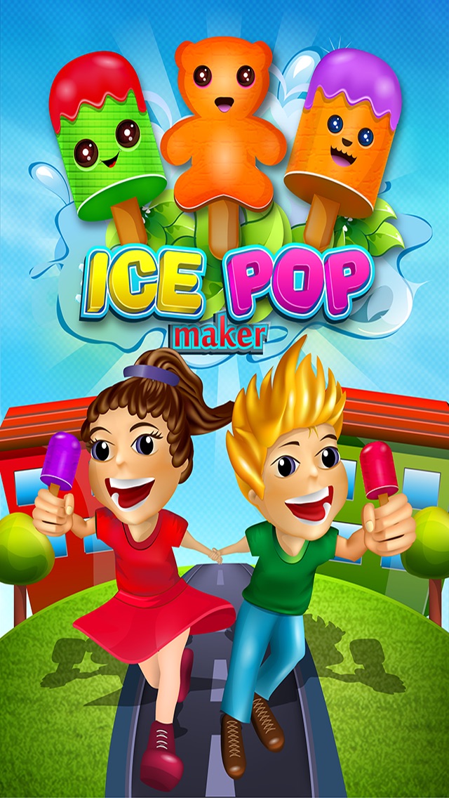 MY POPSICLE MAKER ! – THE BEST FROZEN ICE CREAM SHOP IN TOWN BY FUN FREE KIDS GAMES 2.0 IOS