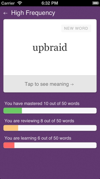 GRE Vocabulary Flashcards from Magoosh screenshot-3