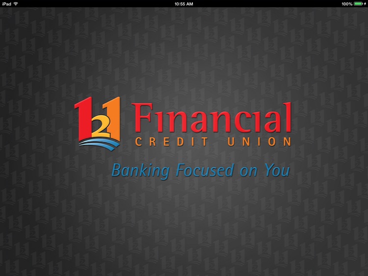 121 Financial Mobile Banking for iPad