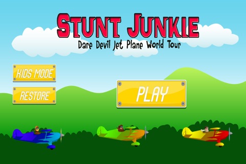 Stunt Junkie PRO - Crazy Dare Devil Jet Plane World Tour for Kids screenshot 2