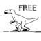 JVGS Free HD - Stickman Running Game in a World of Dinosaurs & Time Travel!