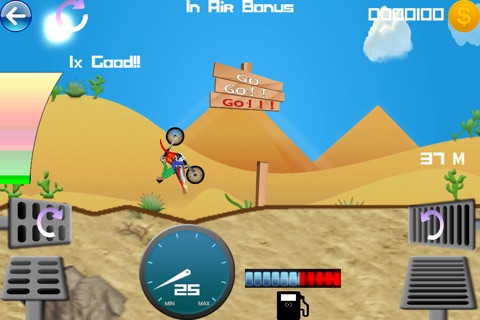 Moto X Bikes Hill Climb screenshot 2