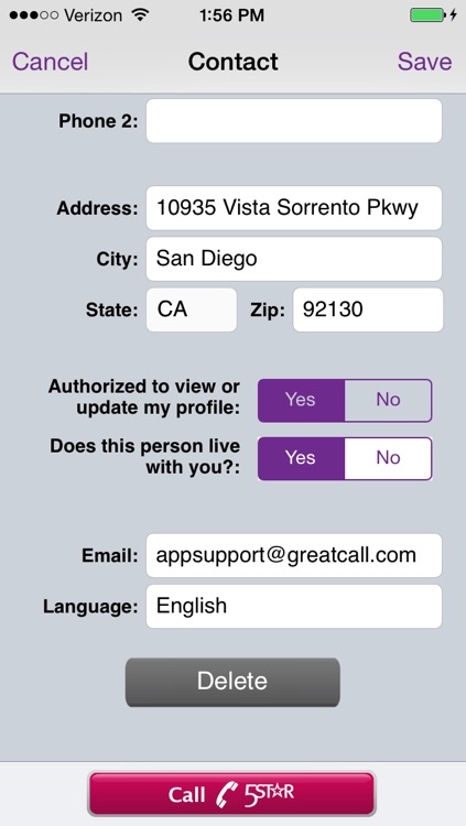5Star Medical Alert Service screenshot-4