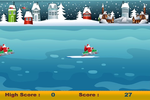 Snow Mobile - Help Santa Deliver Christmas Gifts!! screenshot 2