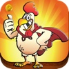 Chicken Jump Tournament PRO - hey run and fly with the best wings to save the little chick and escape with the warrior super hero rooster - Premium Version