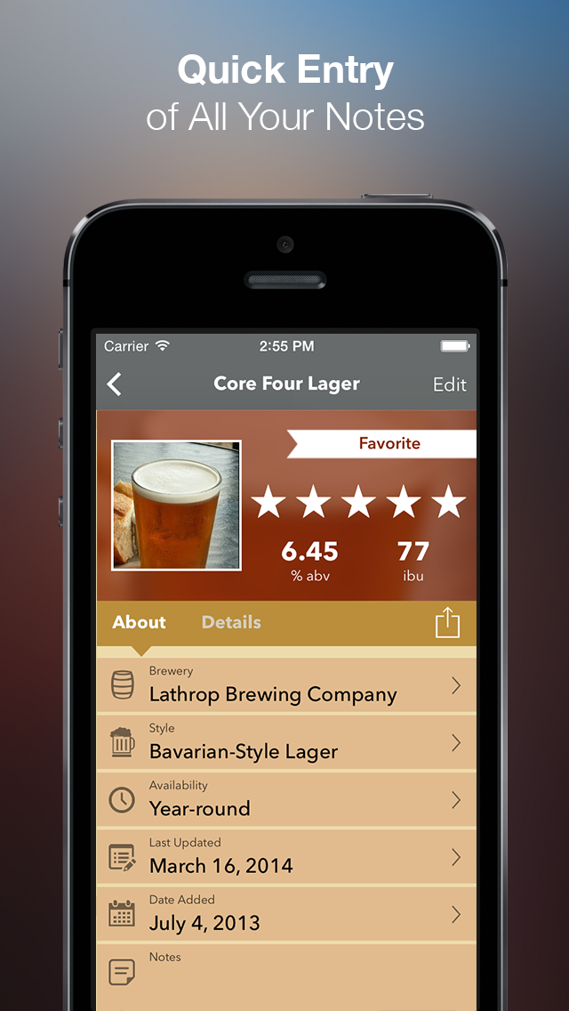 How to cancel & delete BrewBarrel - Track, Rate, and Store Your Favorite Craft Beers from iphone & ipad 3