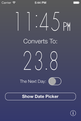 Time Converter 24 Free screenshot 2