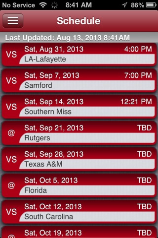 Arkansas Football Live screenshot 3