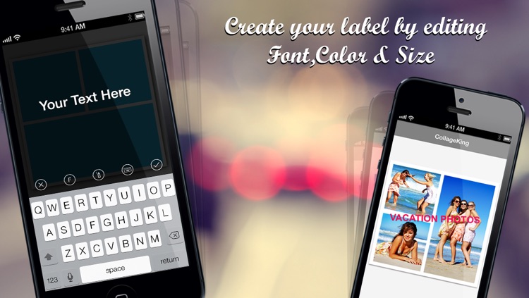 CollageKing pro - 2 in one (Two applications in one) create Photo and Video collage frame for instagram, vine screenshot-3