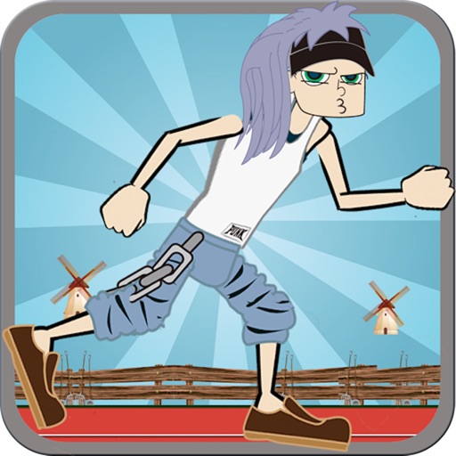 Hippies Hurdles Games - The 70' coolest sports games - Free Edition icon