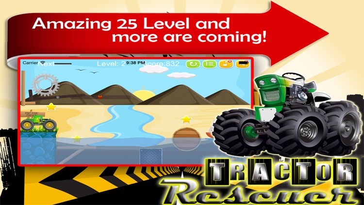 Tractor Rescuer - Awesome Game to Rescue the Trucker