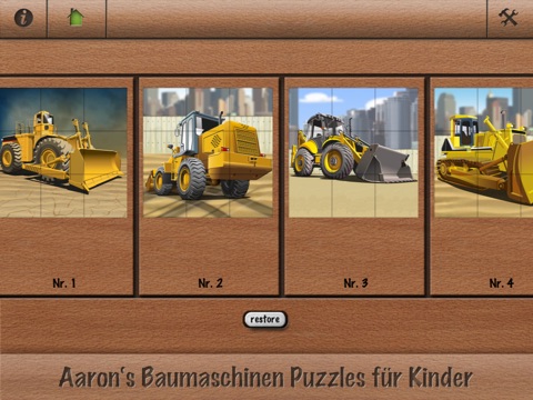 Aaron's construction vehicles for toddlers screenshot 2