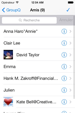 Contacts Group Manager - GroupQ screenshot 2