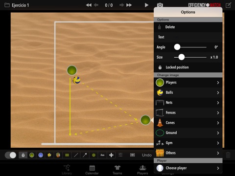 Efficiency Match Pro Volleyball screenshot 2