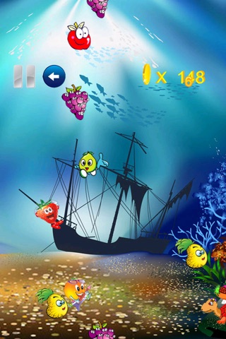 Fruits shooter game - simple logical game for all ages HD screenshot 2