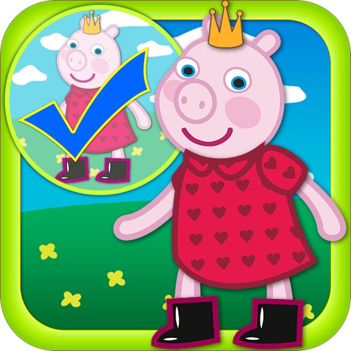 A Happy Pig Family Party Copy Dress Maker - Kids Game - Advert Free