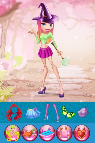 The Little Fairy Dress Up Game - FREE APP screenshot 4