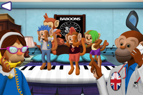 Five Little Musical Monkeys screenshot 2