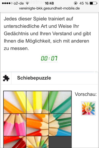 Vereinigte BKK  Gesundheit-Mobile screenshot 2