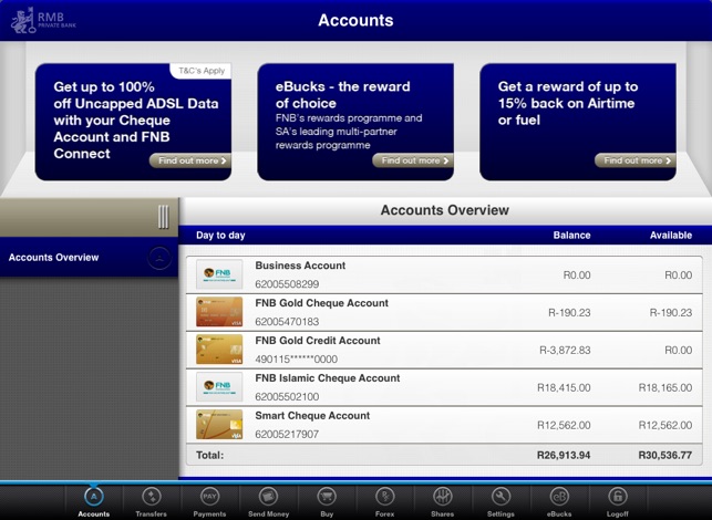 RMB Private Bank App for Tablet(圖4)-速報App